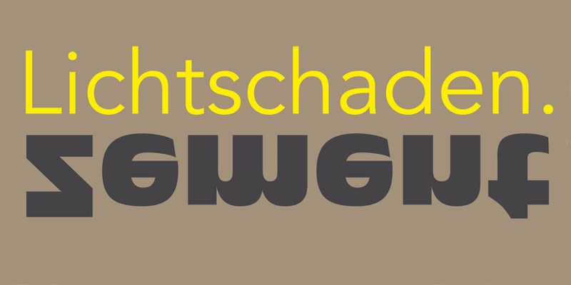 Lichtschaden. Zement Lichtschaden. Zement